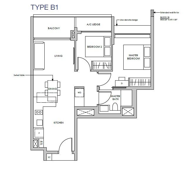 2 bedroom 2 bedroom