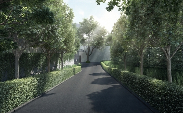 Forett - Driveway Perspective Forett - Driveway Perspective