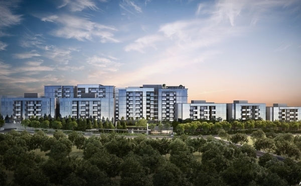 Forett - Facade Perspective Forett - Facade Perspective